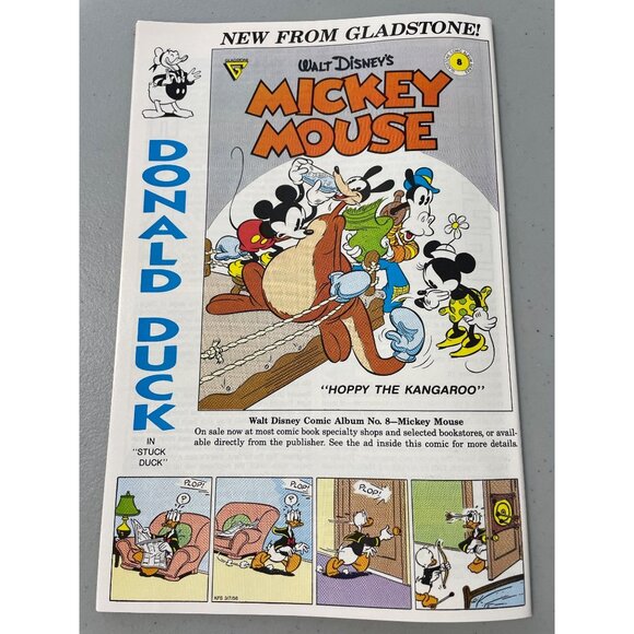 Gladstone Walt Disneys Donald Duck #265 Aug 1988 Comics Bagged Boarded Vintage - Picture 6 of 6